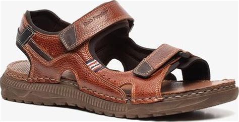 heren sandalen leer.